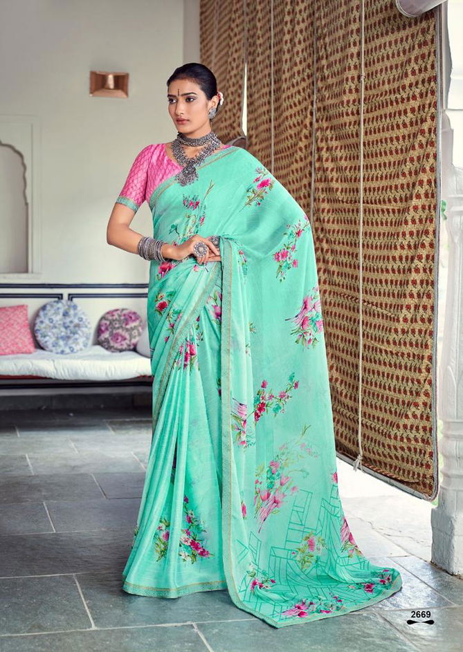 Kashvi Sara Ethnic Wear Wholesale Printed Designer Sarees Catalog